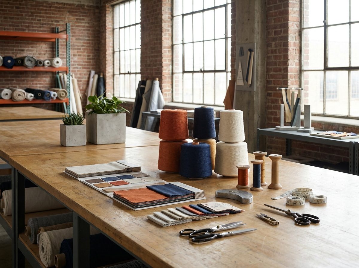 Muestras textiles para moda